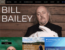 Tablet Screenshot of billbailey.co.uk